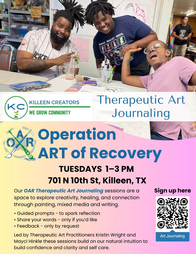 Therapeutic Art Journaling