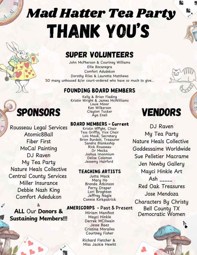Mad Hatter Tea Party